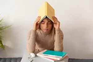 Woman Suffering from ADHD