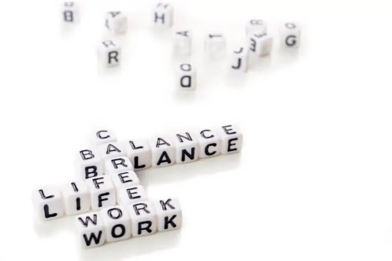 work life balance theme as a part of healthy lifestyle
