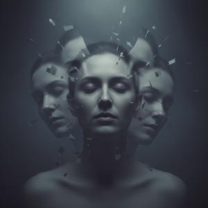 Woman experiencing Identity confusion