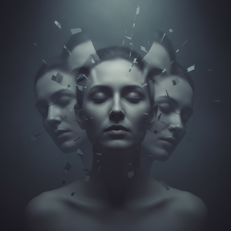 Woman experiencing Identity confusion