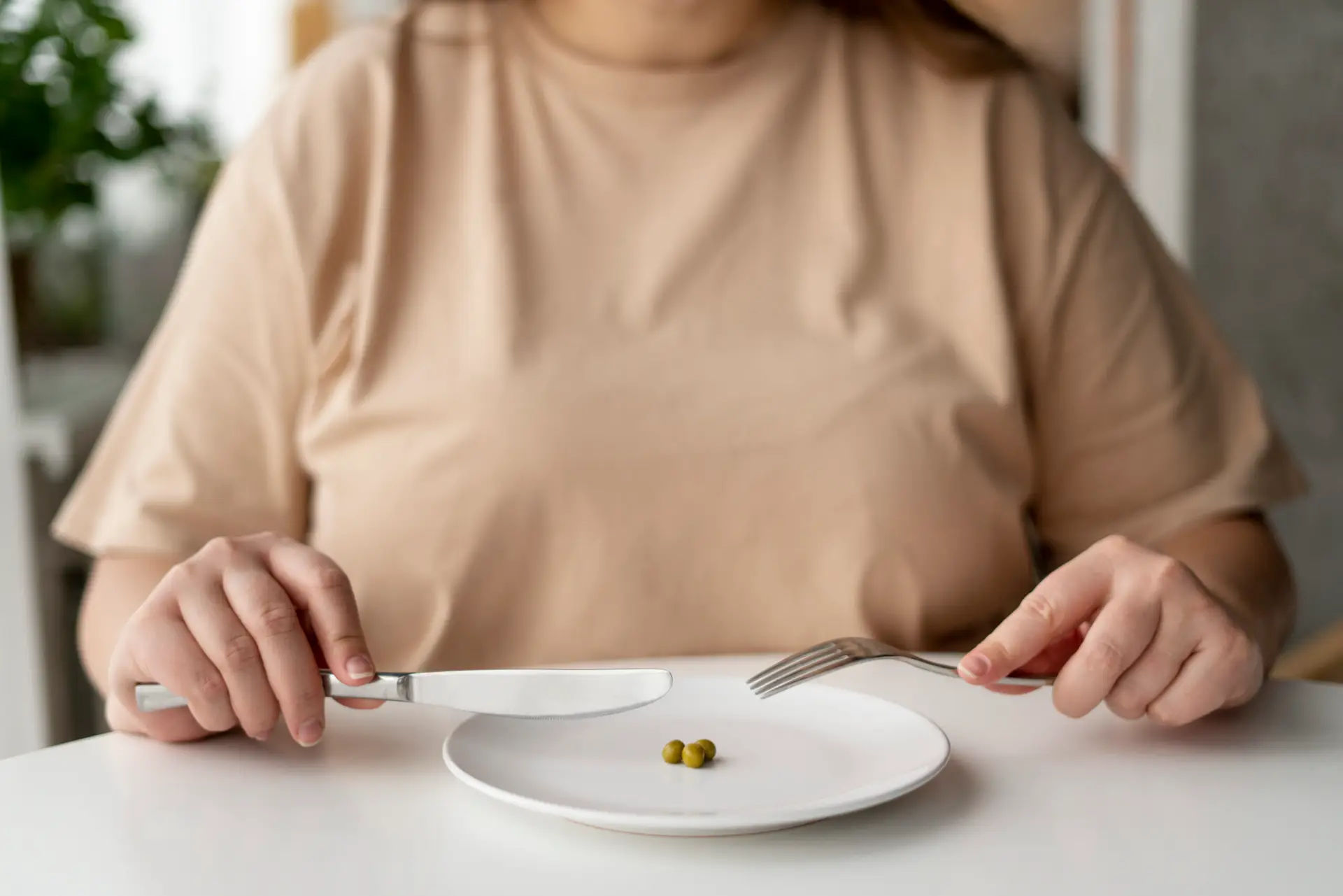 Woman suffering from fear due to OCD