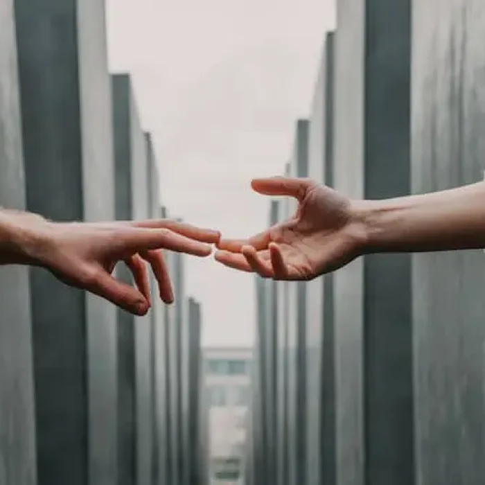A single touch can bridge the greatest distances.